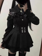 Plaid Bow Lolita Dress