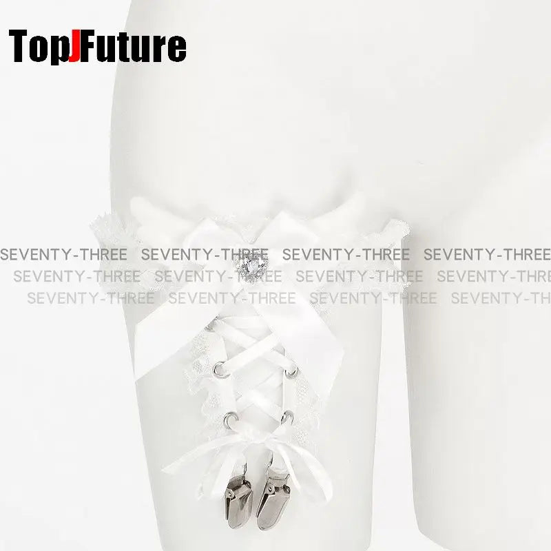 Lace Garter Leg Rings