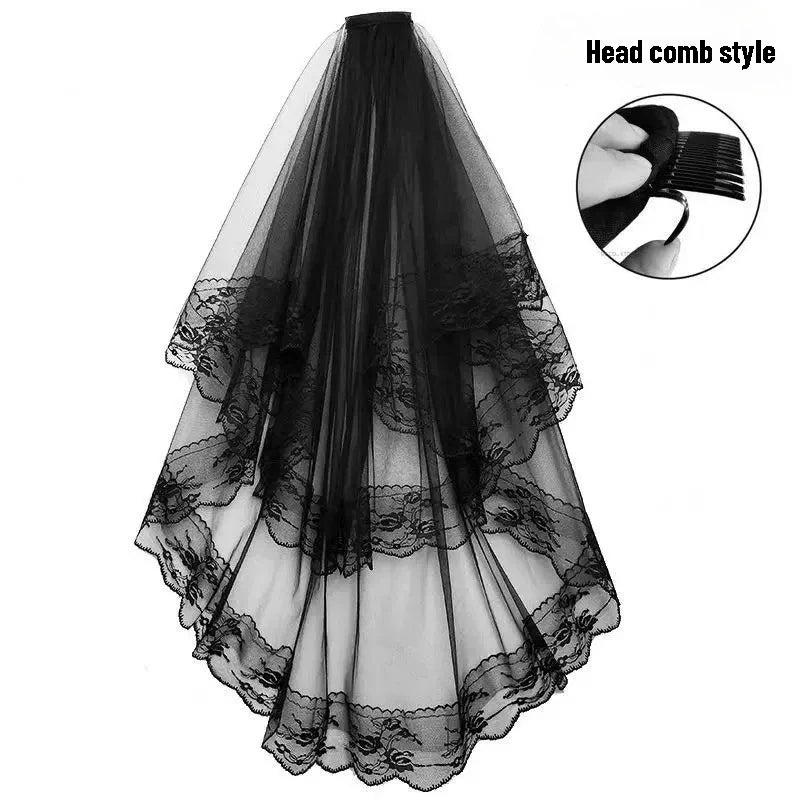 Lace Veil Headpiece