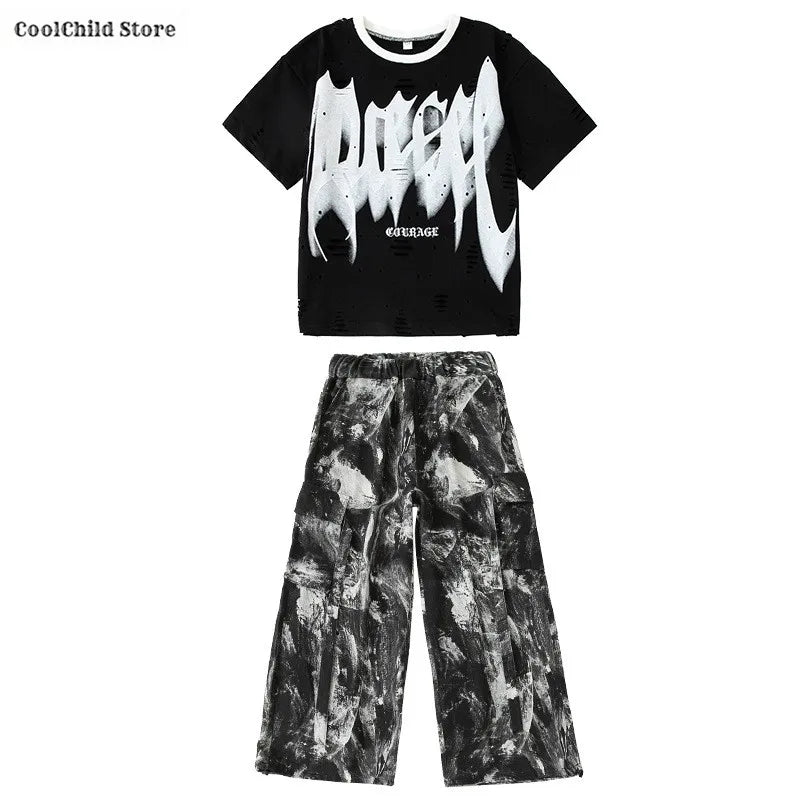 Graffiti Print Kids Set