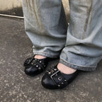 Studded Ballet Flats