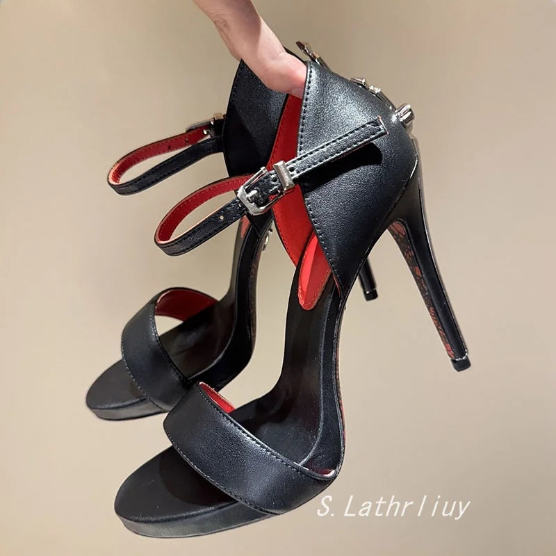 Ankle Strap High Heels