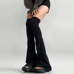 Horn Cuff Knee Socks
