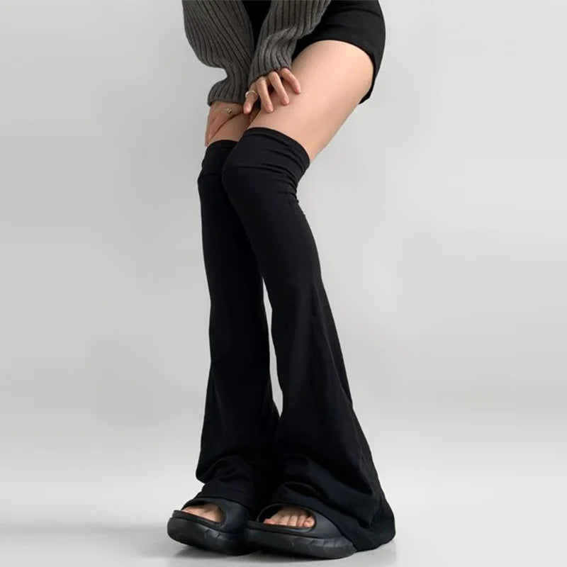 Horn Cuff Knee Socks