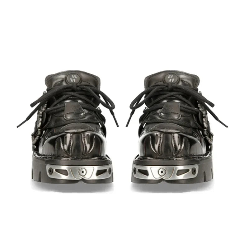 Metal Detail Platform Shoes