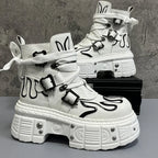 Platform High-Top Boots