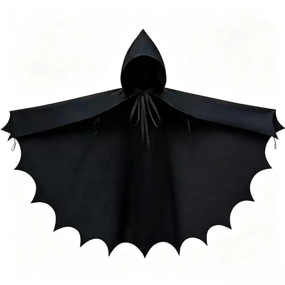 Bat Wing Hooded Cloak