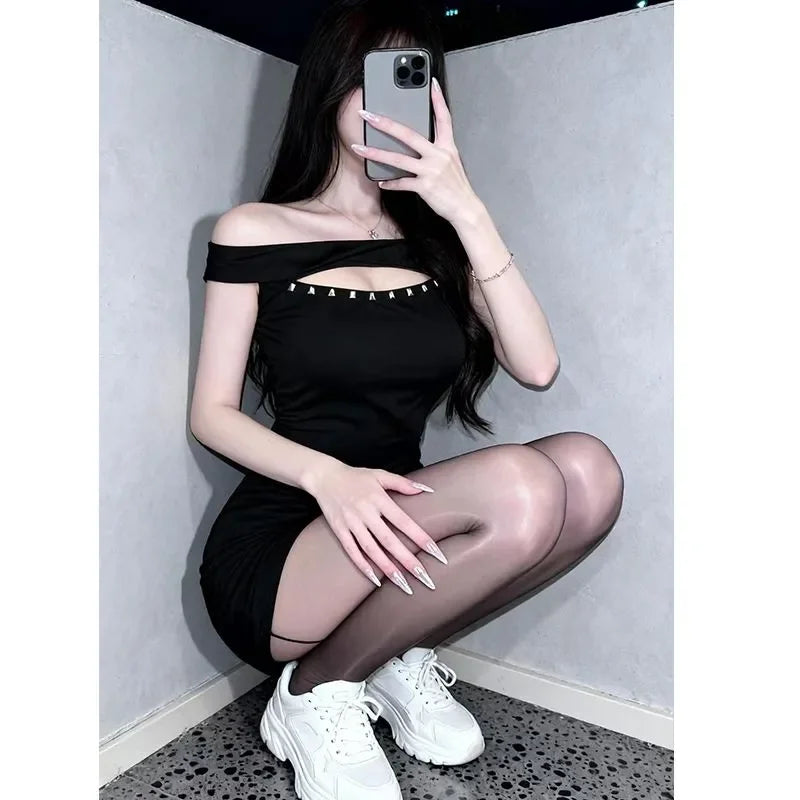 Backless Bodycon Mini Dress