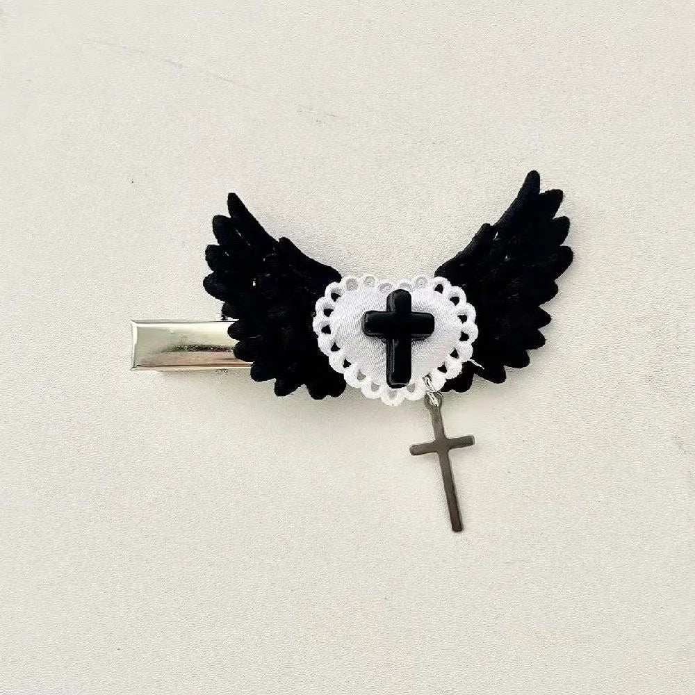 Devil Wing Hair Clips