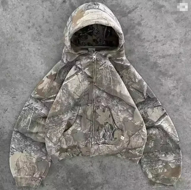 Camo Fleece Hoodie