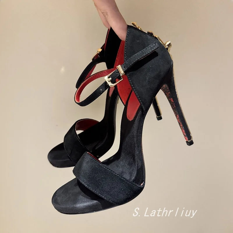 Ankle Strap High Heels