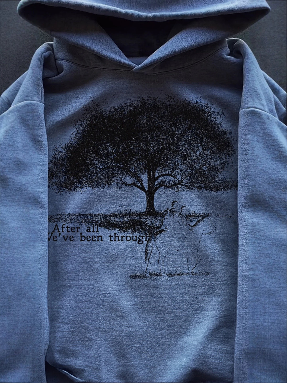 Graphic Print Hoodie