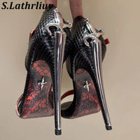 Ankle Strap High Heels