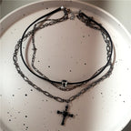 Butterfly Pendant Choker