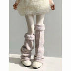 Faux Fur Leg Warmers