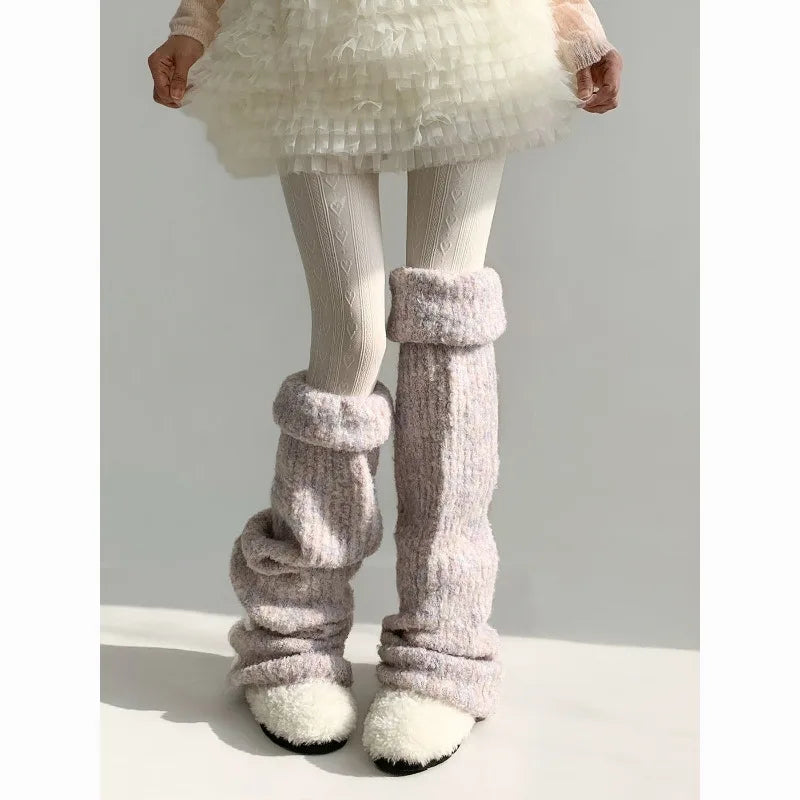 Faux Fur Leg Warmers