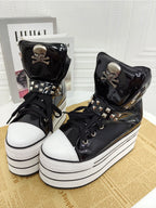 Buckle Platform Boots