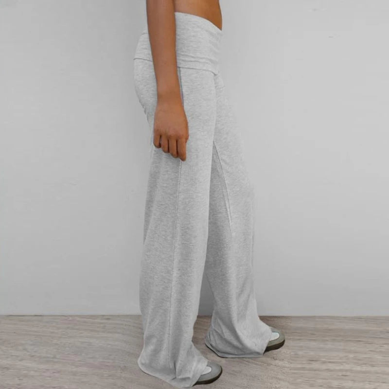 Embroidered Flare Pants