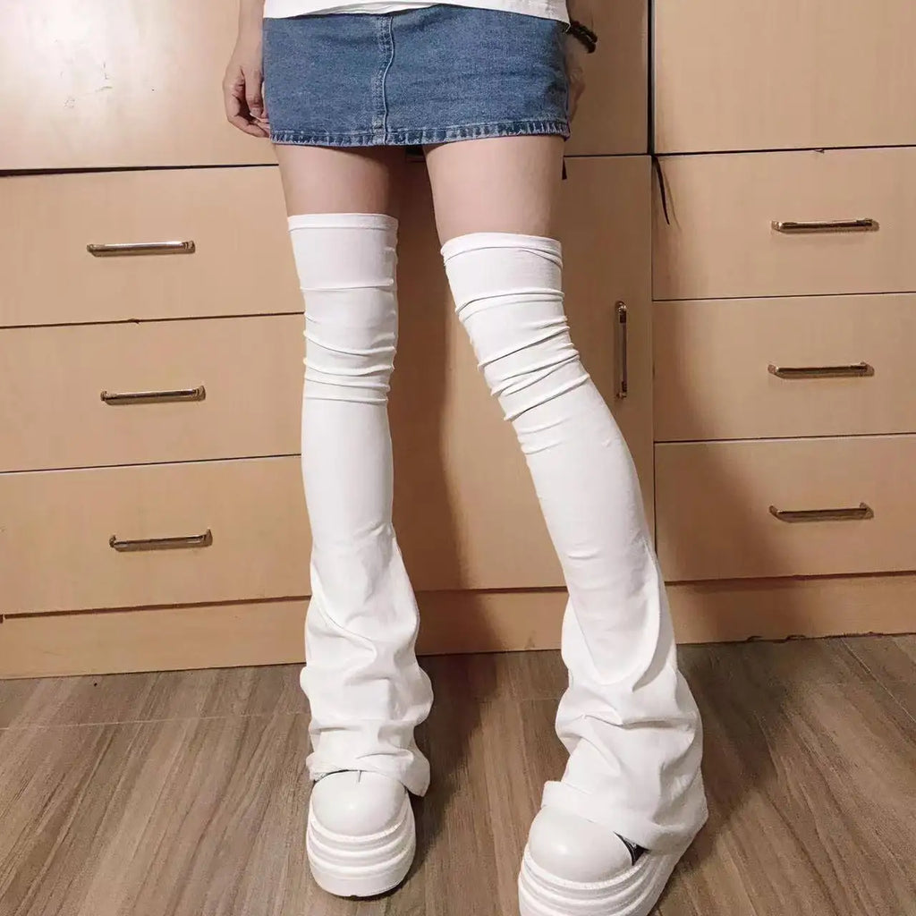 Lace Flare Leg Warmers