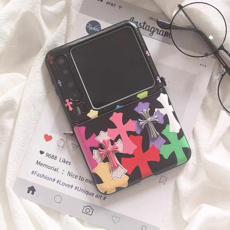 Colorful Cross Phone Case