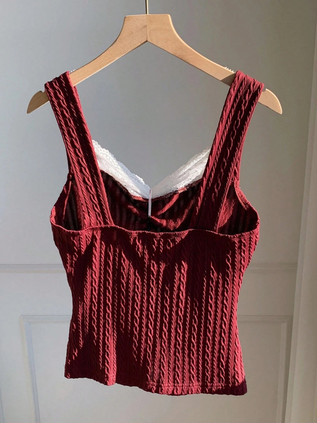 Lace Bow Corset Top