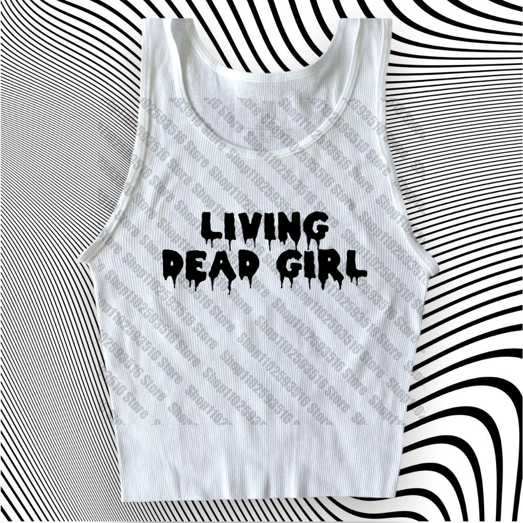 Living Dead Girl Crop Tee