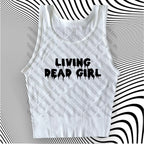 Living Dead Girl Crop Tee