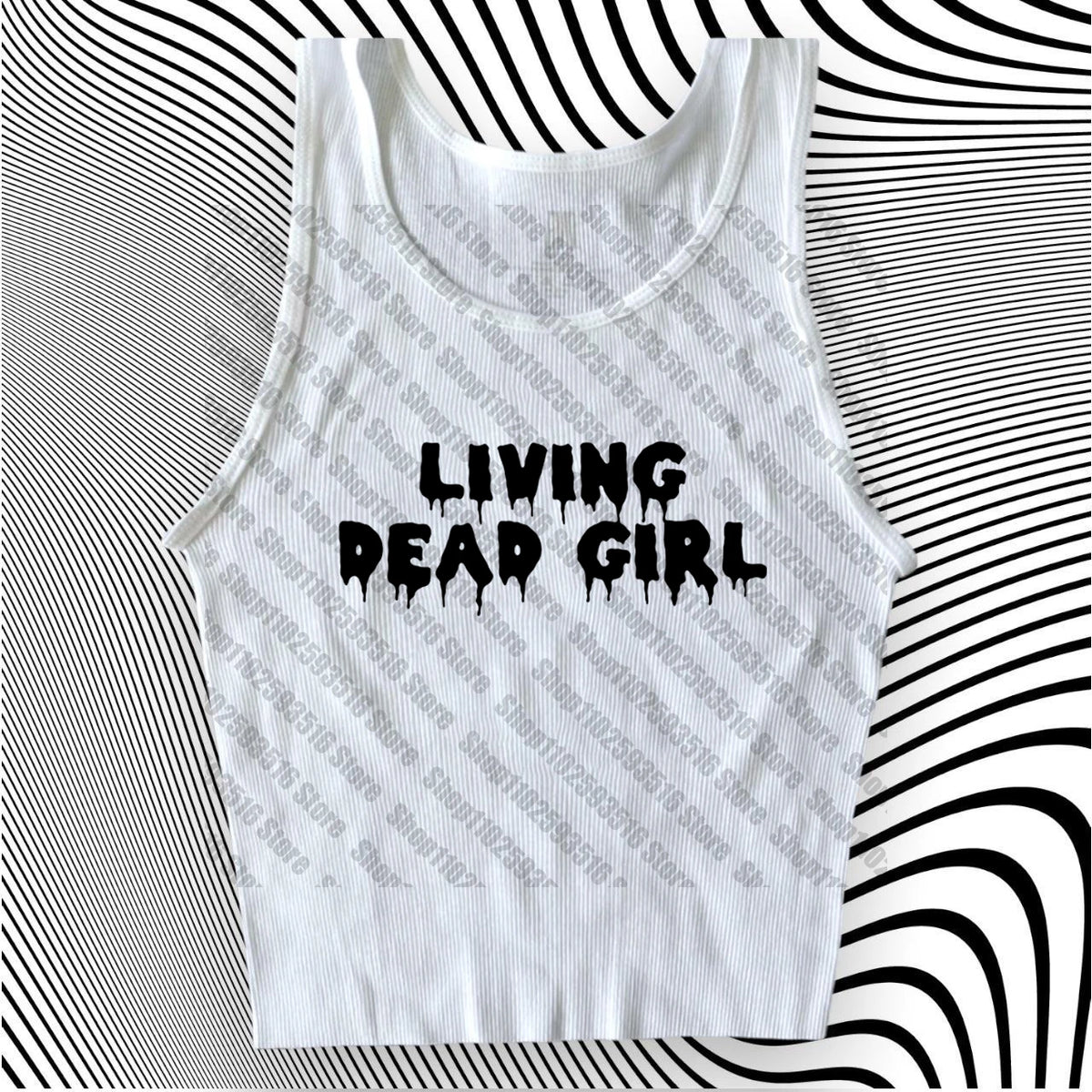 Living Dead Girl Crop Tee