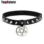 Pentagram Garter Stockings