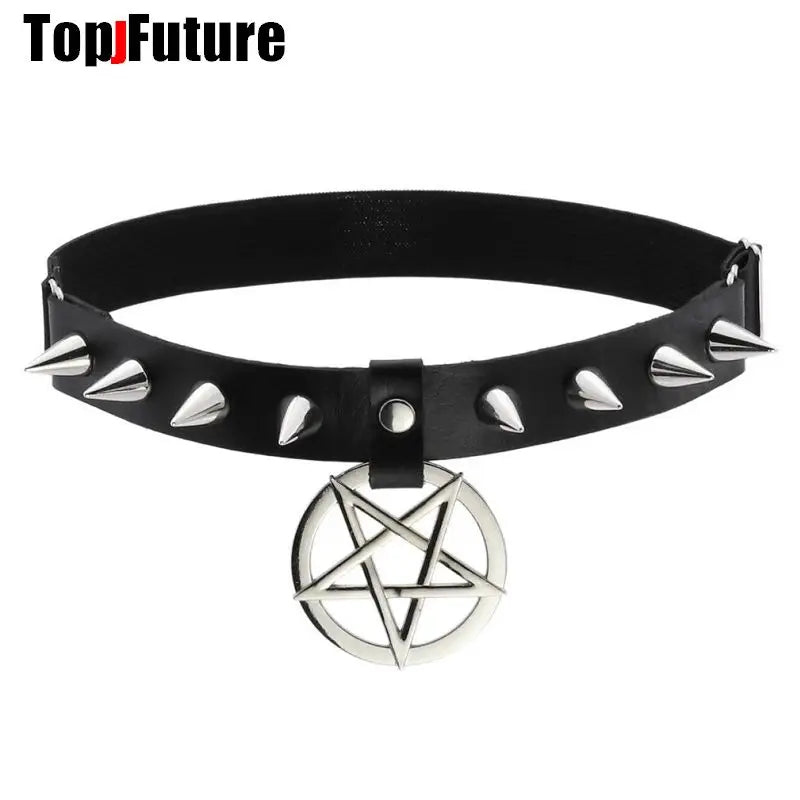 Pentagram Garter Stockings