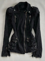 Moto Zip-Up Jacket