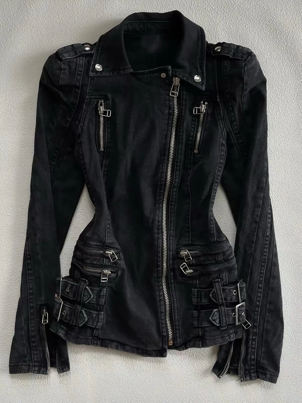 Moto Zip-Up Jacket
