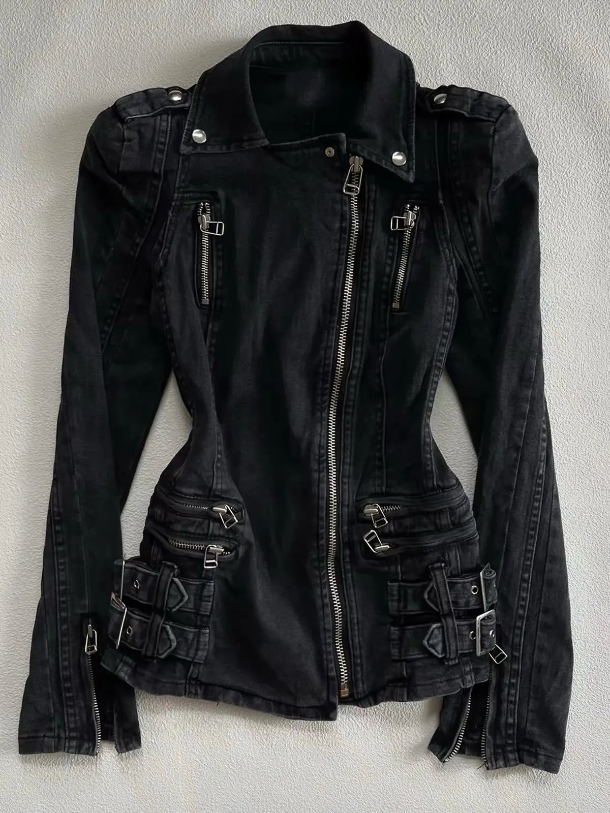 Moto Zip-Up Jacket