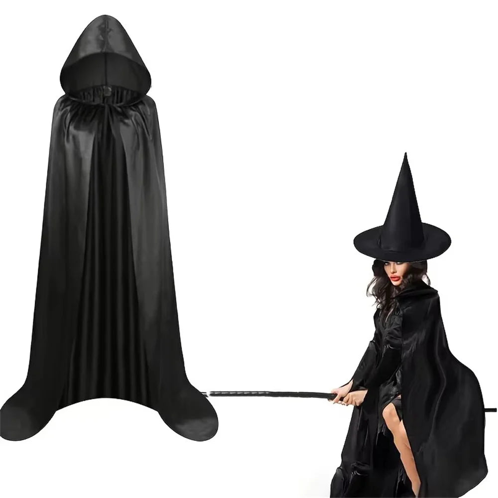 Velvet Hooded Cloak