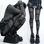 Belt Strap Tights