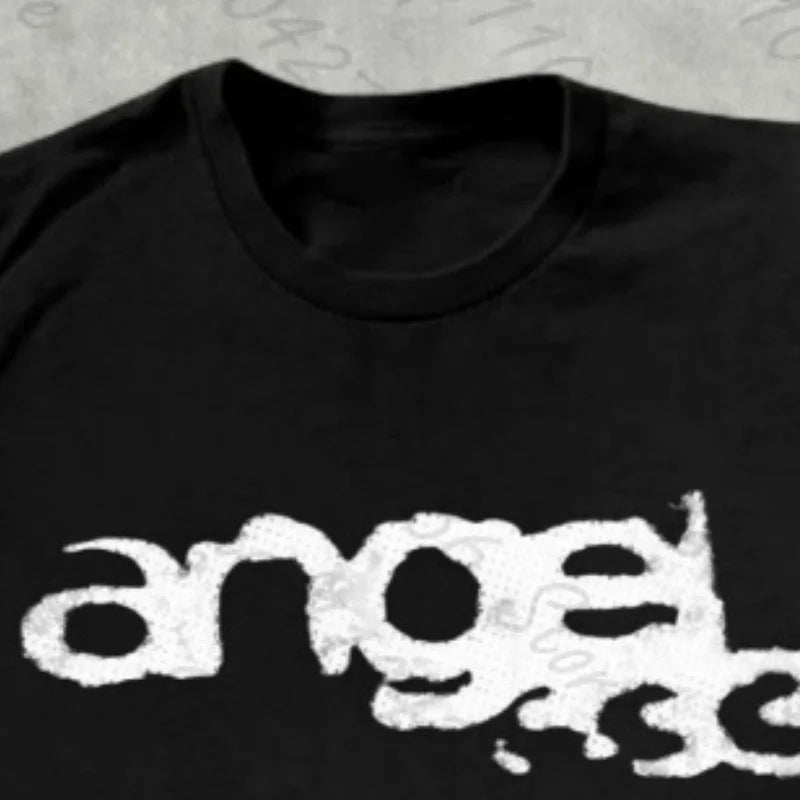 Angel Print Gothic Tee