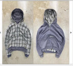 Reversible Plaid Zip-Up Hoodie