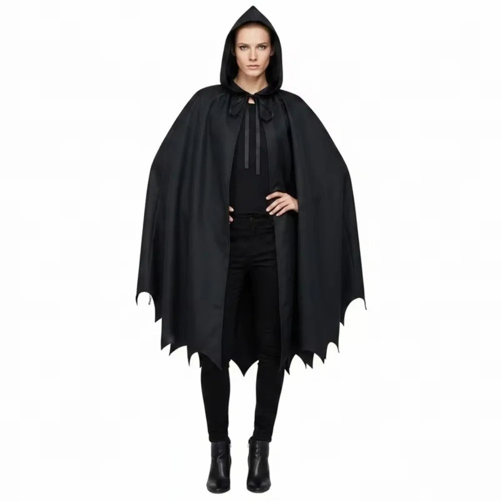 Bat Wing Hooded Cloak
