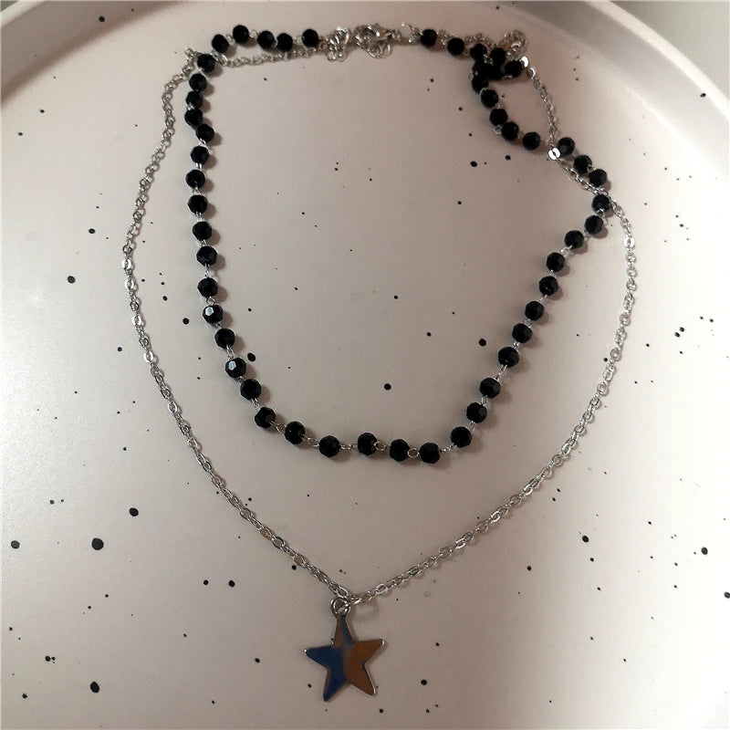 Butterfly Pendant Choker
