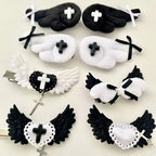 Devil Wing Hair Clips
