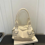Ring Detail Shoulder Bag