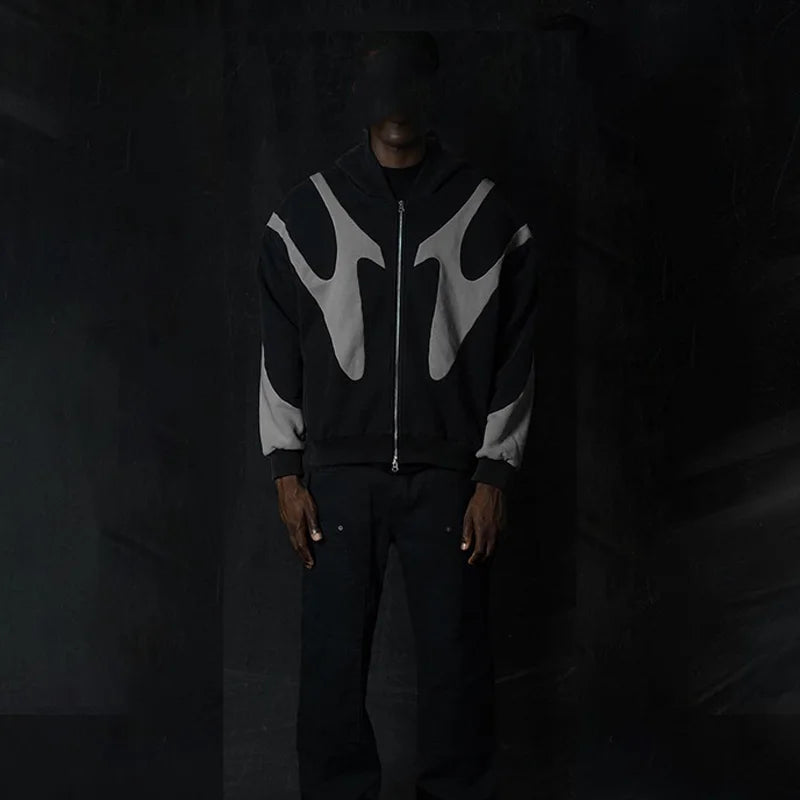 Devil Pattern Hoodie