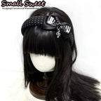 Piano Key Lace Headband