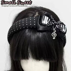 Piano Key Lace Headband