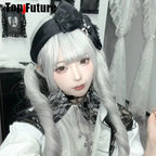 Gothic Lace Hair Bow