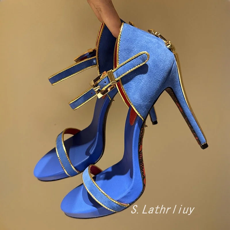 Ankle Strap High Heels