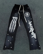 Graphic Print Tracksuit Set