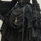 Gothic Lolita Ruffle Dress