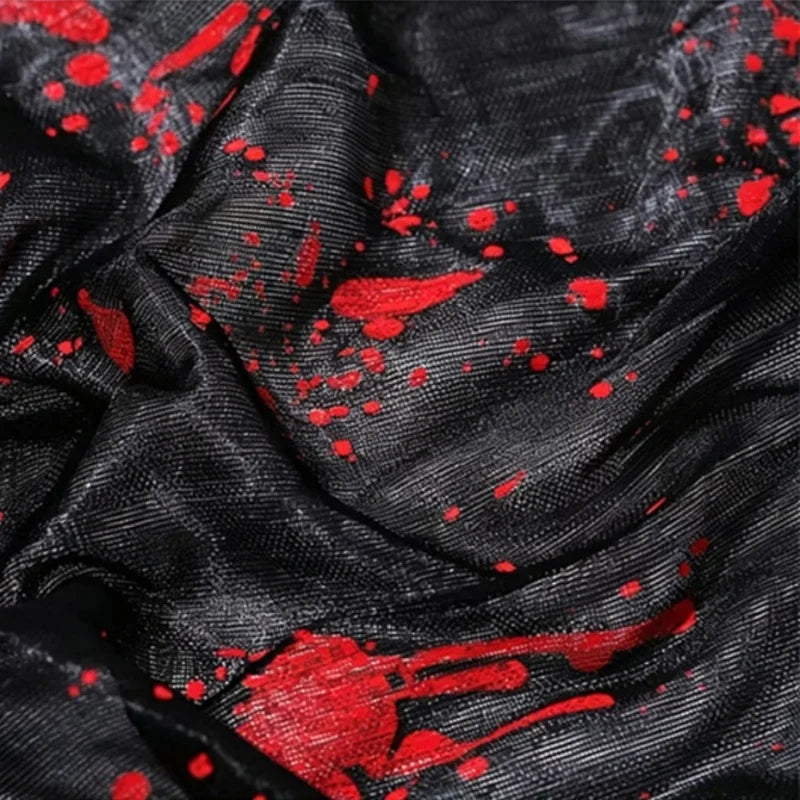 Blood Splatter Hooded Cloak