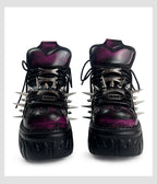 Chain Platform Boots